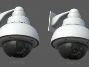 dome security camera 3D Model