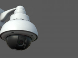 dome security camera Modèle 3D