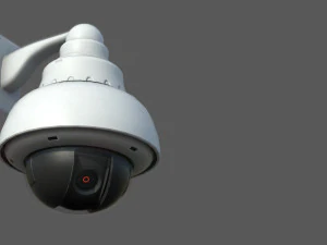 kopułkowa kamera bezpieczeństwa Model 3D