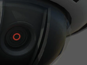 kopułkowa kamera bezpieczeństwa Model 3D