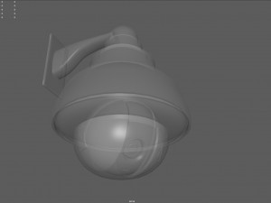 dome security camera Modèle 3D