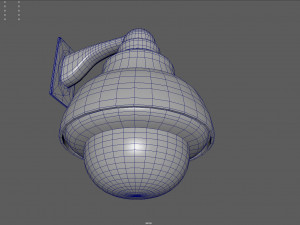 dome security camera Modèle 3D