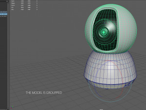 home security camera 360 3D Model
