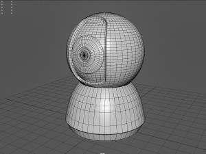 home security camera 360 3D Model