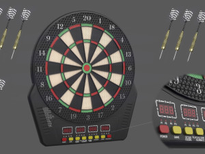 dart board 3D Модель