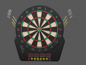 dart board 3D मॉडल