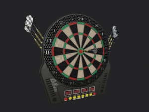 dart board 3D मॉडल