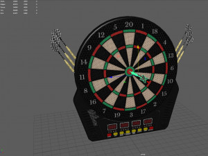 dart board 3D मॉडल