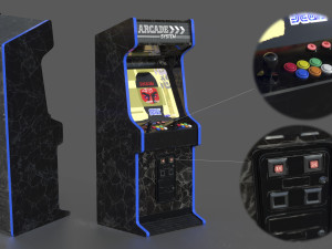 arcade machine 3D Model