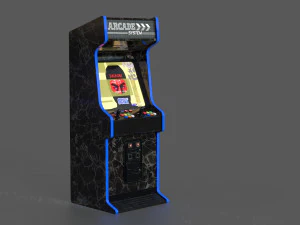 街机 3D 模型