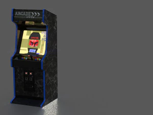 街机 3D 模型