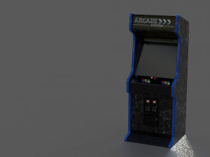 arcade machine 3D Model