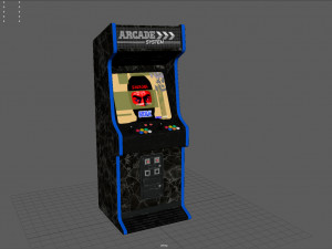 arcade machine 3D Model
