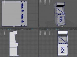 arcade machine 3D Model