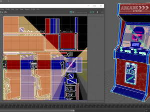 arcade machine 3D Model