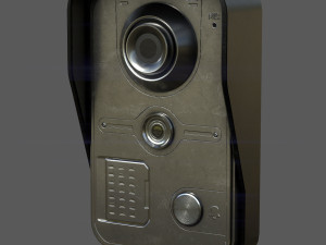 door intercom 3D मॉडल