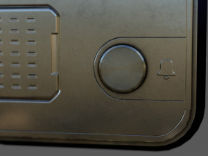 door intercom Model 3D
