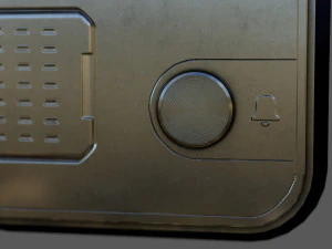 interfone Modelo 3D