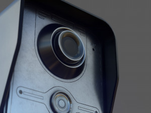 door intercom Model 3D