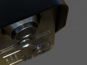 door intercom Model 3D