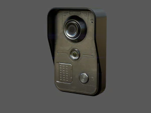 interfone Modelo 3D