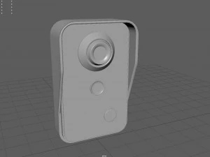 interfone Modelo 3D