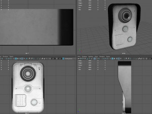 door intercom Model 3D