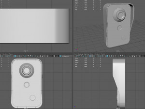 door intercom Model 3D