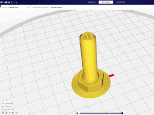 of screw and nut 3D Model