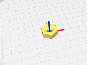 of screw and nut 3D Model