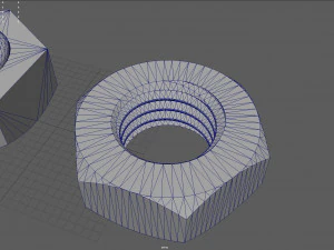of screw and nut 3D Model