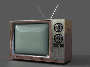 televis&atilde;o antiga Modelo 3D