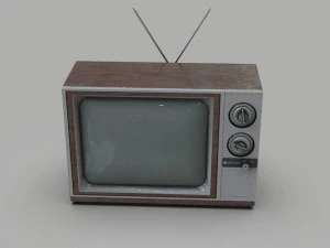 televis&atilde;o antiga Modelo 3D