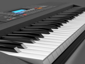 portable keyboard 3D 모델