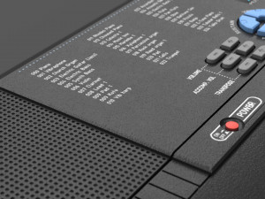 portable keyboard 3D 모델
