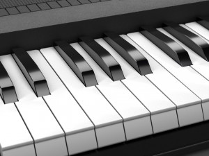 portable keyboard 3D 모델