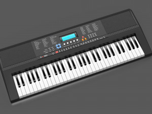 portable keyboard 3D 모델