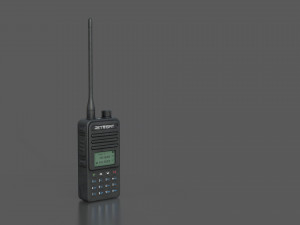 walkie talkie professional Model 3D
