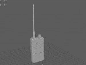 walkie talkie professional 3D Model