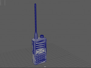walkie talkie professional Model 3D