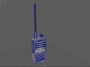 walkie talkie professional 3D Model