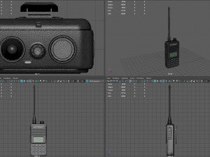 walkie talkie professional Model 3D