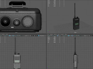 walkie talkie professional 3D Model