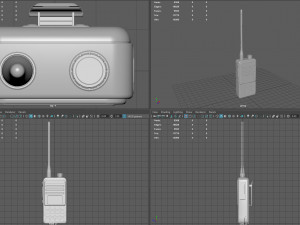 walkie talkie professional Model 3D
