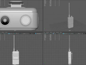 walkie talkie professional 3D Model