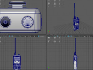 walkie talkie professional Model 3D