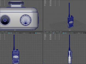 walkie talkie professional 3D Model