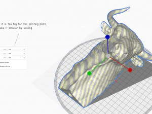 spanish fighting bull bust 3d print model 3D Print Model