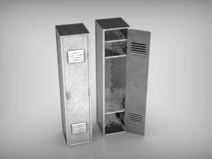 arm&aacute;rio met&aacute;lico Modelo 3D