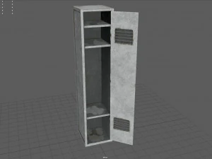 arm&aacute;rio met&aacute;lico Modelo 3D